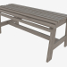 3d model Wooden bench - preview