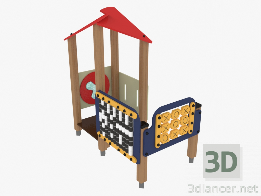 3D Modell Kinderspielanlage (4432) - Vorschau