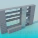 Modelo 3d Cupboardl na sala de estar - preview