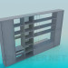 Modelo 3d Cupboardl na sala de estar - preview