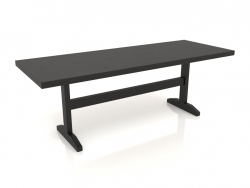 Banc VK 12 (1200x450x420, bois noir)