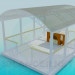 3d model Summerhouse with barbecue facilities - preview