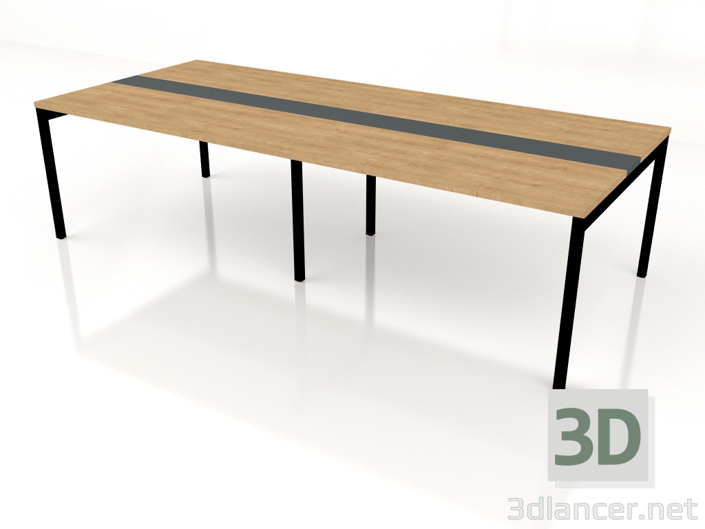 3D modeli Konferans masası Ogi Y Genişletilmiş SY44+SY54 (2800x1210) - önizleme