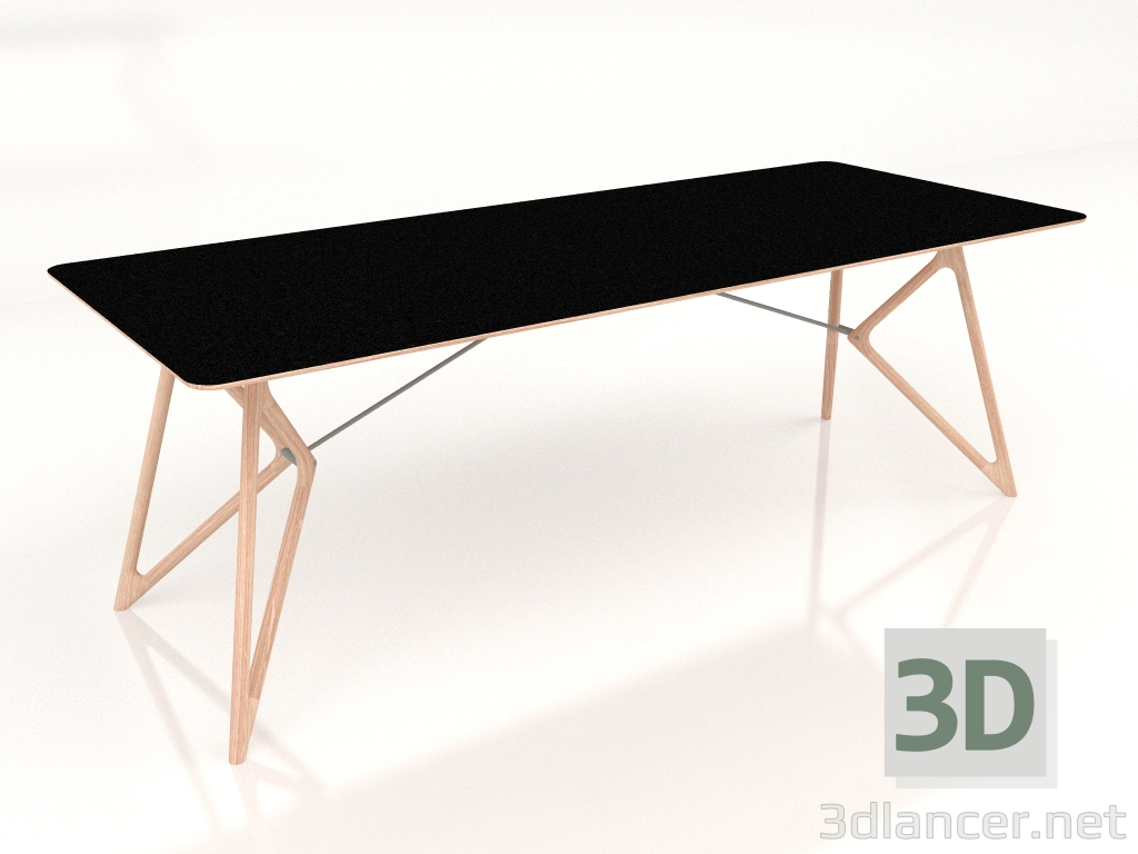 3d model Mesa de comedor Tink 220 (Nero) - vista previa