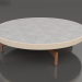 3D Modell Runder Couchtisch Ø90x22 (Sand, DEKTON Kreta) - Vorschau