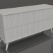 modello 3D Cassettiera 1 1500x400x800 mm (bianco RAL 9010) - anteprima