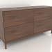 3d model Chest of drawers FARGO 1500x450x800 mm (tobacco oak) - preview