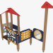 3d model Children's play complex (4433) - preview