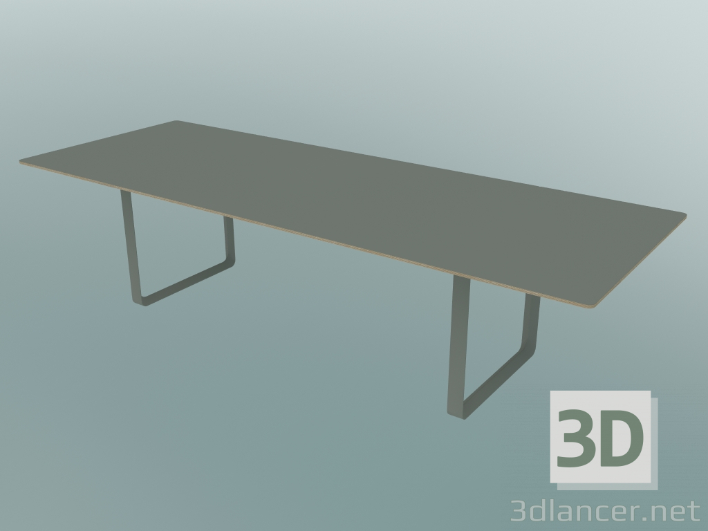 3d model Mesa 70/70, 295x108cm (gris) - vista previa