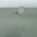 3d model Bar chair 0497 (with front trim, polypropylene PO00101) - preview