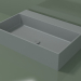 3d model Lavabo sobre encimera (01UN41302, Silver Grey C35, L 72, P 48, H 16 cm) - vista previa