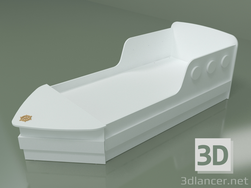 3d model Children's cot Ship - preview