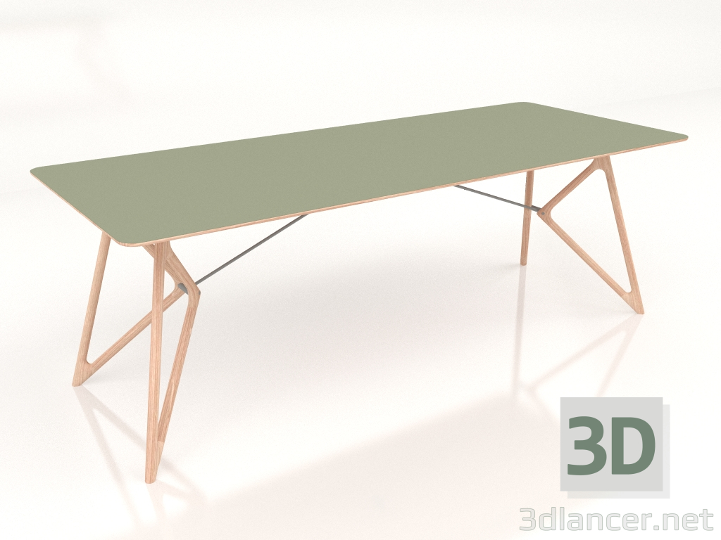 3d model Mesa de comedor Tink 220 (Oliva) - vista previa