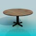 3d model Round table - preview