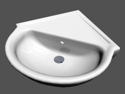 Washbasin corner console l pro r7 816956