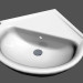 modello 3D Lavabo angolo console l pro R7 816 956 - anteprima