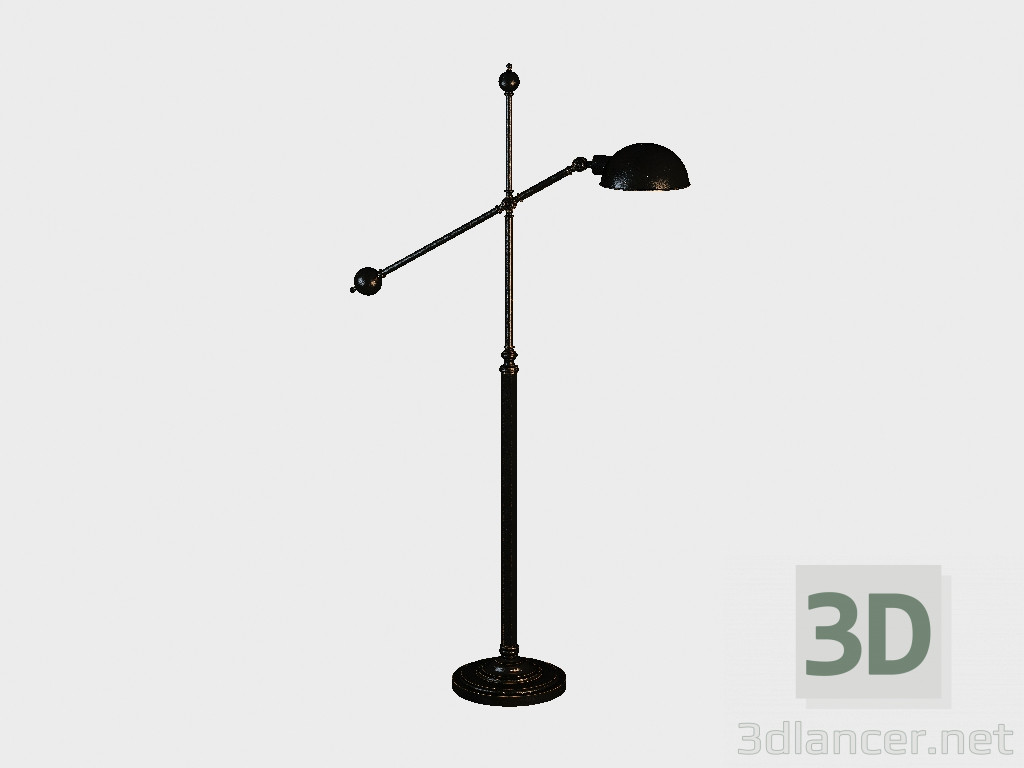 3d model Floor lamp INDUSTRIAL JOINT FLOOR LAMP (FL016-1-ABG) - preview