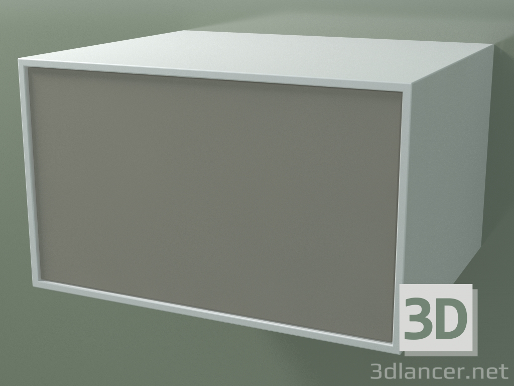 3d model Box (8AUВВВ01, Glacier White C01, HPL P04, L 60, P 50, H 36 cm) - preview