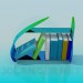 Modelo 3d A base para a literatura - preview