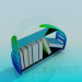 Modelo 3d A base para a literatura - preview