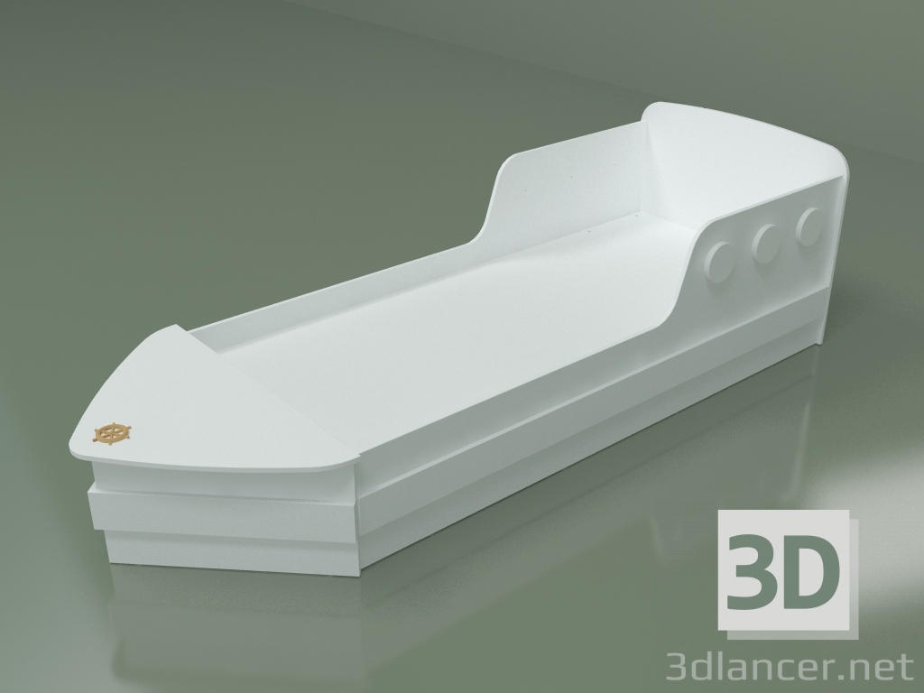 3d model Cuna para barco adolescente - vista previa