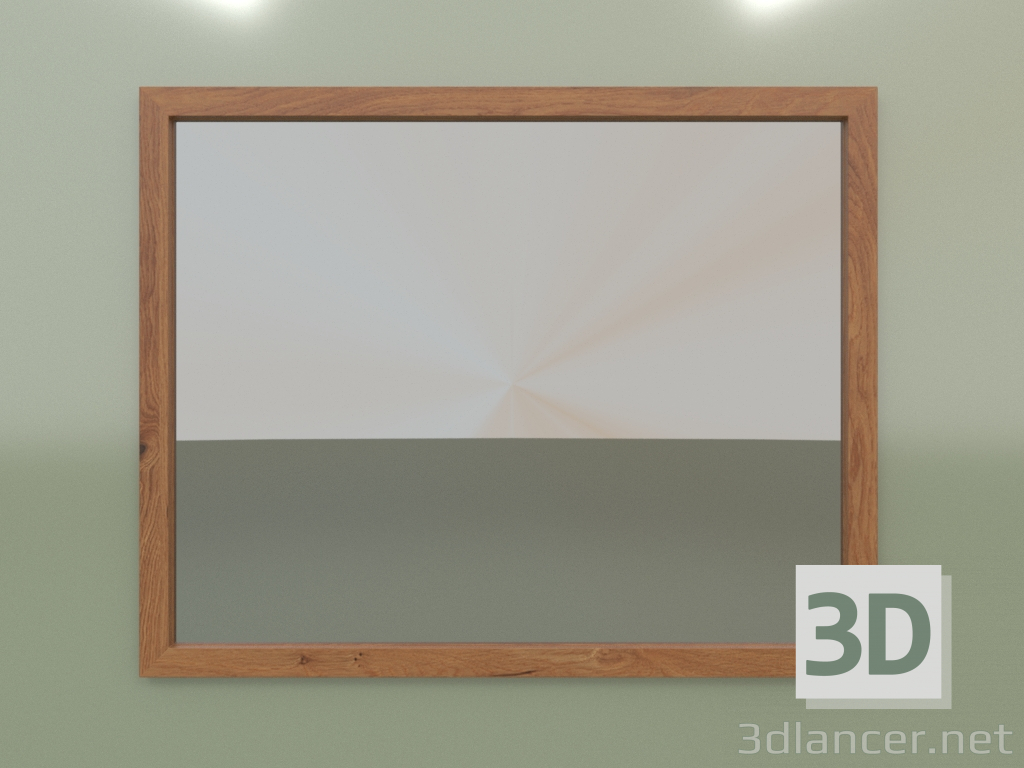 modèle 3D Miroir Mn 400 (Noyer) - preview