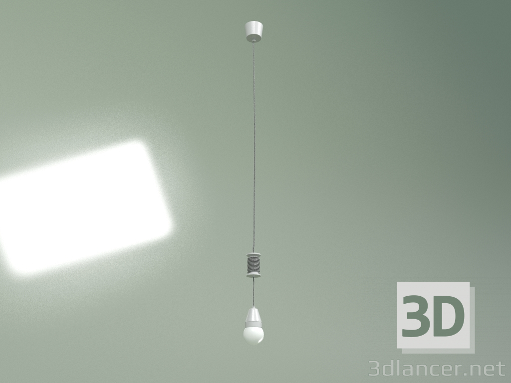 3d model Pendant lamp Spool (white) - preview