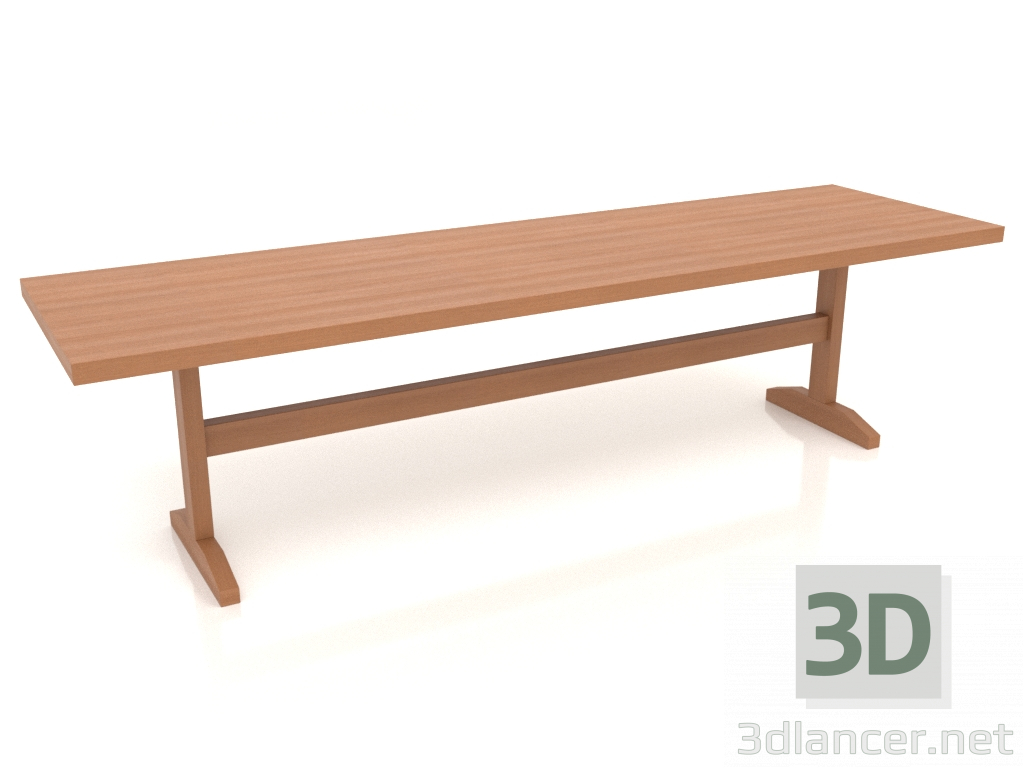 3D Modell Bank VK 12 (1600x450x420, Holz rot) - Vorschau