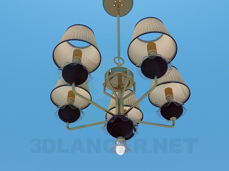 3d model Araña de luces - vista previa