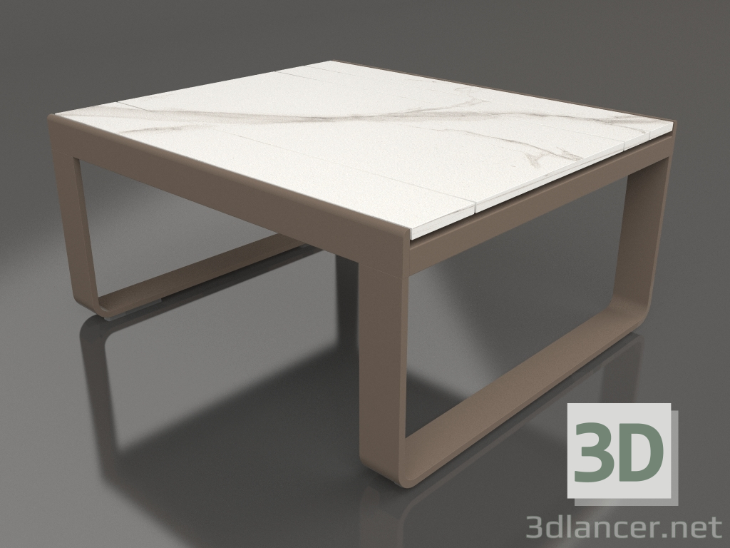 3d модель Клубный столик 80 (DEKTON Aura, Bronze) – превью