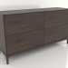 3D modeli FARGO 1500x450x800 mm çekmeceli dolap (koyu meşe) - önizleme