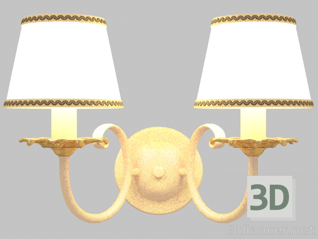 3D Modell Sconce Sophie (1251-2W) - Vorschau