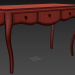 modello 3D di Console classica table_1700_A comprare - rendering