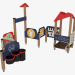 3D Modell Kinderspielanlage (4435) - Vorschau