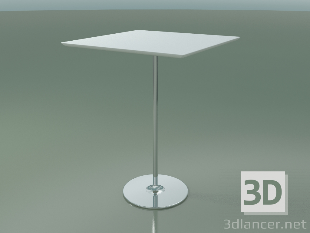 3d model Mesa cuadrada 0685 (H 105 - 80x80 cm, M02, CRO) - vista previa