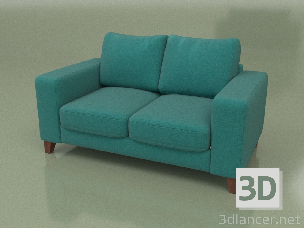 3d model Sofá doble Morti (ST, Lounge 20) - vista previa