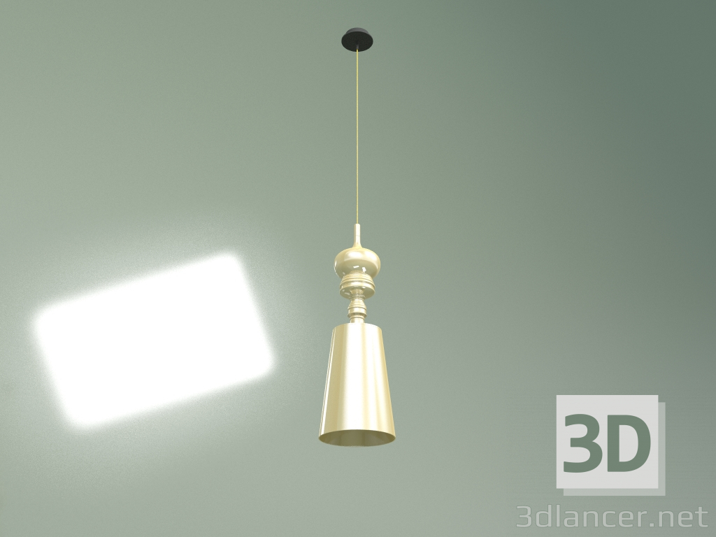 3d model Lámpara colgante Josephine diámetro 23 (oro) - vista previa