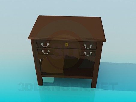 modèle 3D Armoire - preview