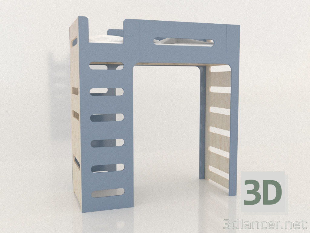 modello 3D Letto a soppalco MOVE GL (FAMGL0) - anteprima