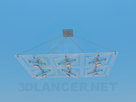modèle 3D Lustre - preview