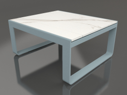 Club table 80 (DEKTON Aura, Blue gray)