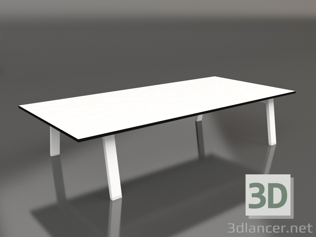 3d model Mesa de centro 150 (Blanco, Fenólico) - vista previa