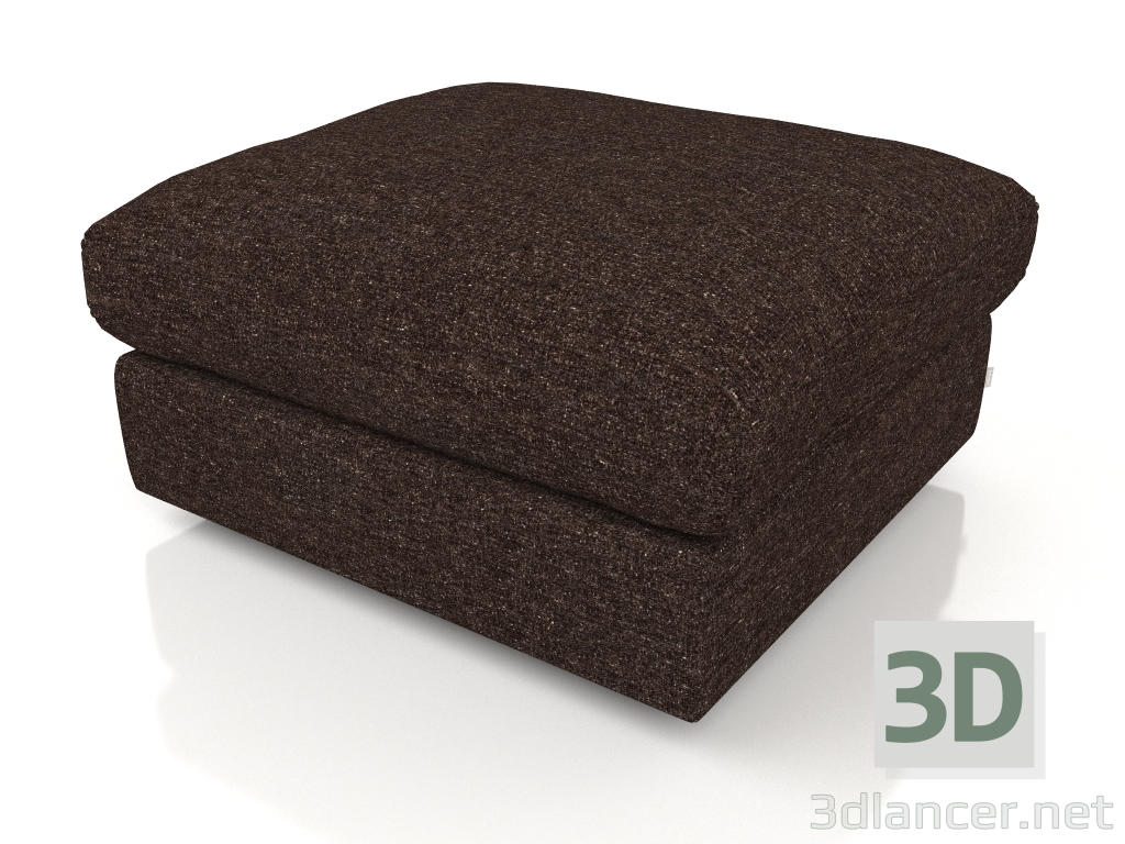 3D Modell Pouf Sense (Espresso) - Vorschau