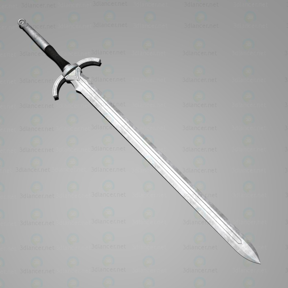 3d Long Sword "Righteous" model buy - render