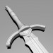 3d Long Sword "Righteous" model buy - render