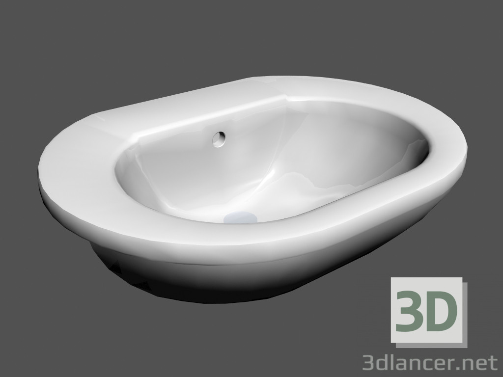 3D modeli Lavabo konsolu lobject r4 813064 - önizleme