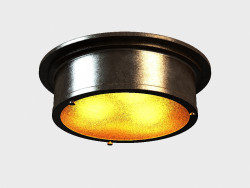 Soffitto industriale ROUND FLUSH MOUNT (CH034-3-ABG)