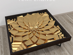 Table basse "Lotus"