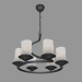 modello 3D Fixture (Chandelier) Brin (2766 6) - anteprima