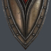 3d Fantasy shield 6 3d model model buy - render